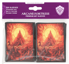 Burning Mountain Matte Art Sleeves 100ct